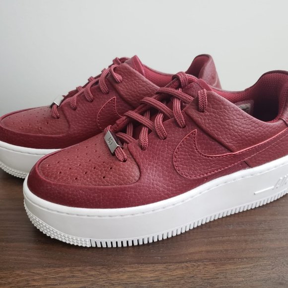 Nike Air Force 1 Sage Low Team Red W - Picture 6 of 7